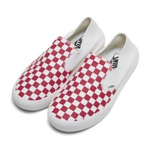 [국내정식매장] VANS 남녀공용 운동화 컴피쿠시 원 - (체커보드) 레이싱 레드:마쉬멜로우 VN0A45J5BOP1 ComfyCush One CHECKERBOARD RACING R