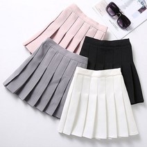 소소키즈 여아용 봄 여름 가을 밴딩 주름치마 아동 키즈 주니어 플리츠 스커트 교복치마