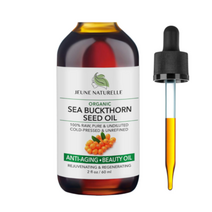 [미국] 씨 벅톤 오일 유기 100 % 순수 RAW 냉간 원액 프레스 뷰티 오일 이온스, 1개