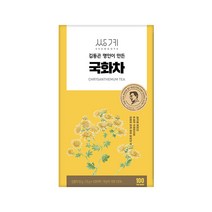 [쌍계명차 본사공식] 김동곤 명인이 만든 국산100% 무농약 국화차 100티백 X 2개입, 2개, 2개