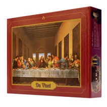 아트박스/퍼즐 라이프 최후의만찬 / PL1365 [1000pcs], 고급형 우드액자(화이트)
