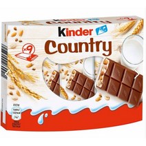 킨더 컨트리 페레로 211.5g (9팩) KINDER COUNTRY 9ST 211.5g