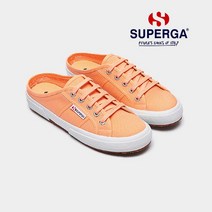 수페르가 [공식판매] 2402 뮬 스니커즈 ORANGE MELON