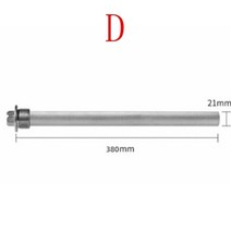온수기 히터봉 온수 히터 haier 전기 마그네슘 막대 40506080 리터 하수 슬러지 희생 양극 막대 가열 액세서리, f80-d