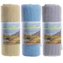 일본 아이센 샤워타올 하드타입/샤워타월, 1개, 1개, 갈색