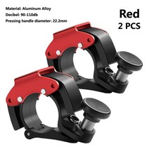 알루미늄 합금 자전거 핸들바 벨 링 경적 액세서리, 5.Red2Pcs