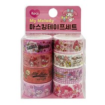 마이멜로디 캐릭터 포장 편지지 스크랩북 다용도 종이 마스킹 테이프 1517