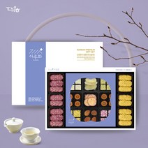 룰루네상점 담양한과 선물세트 죽향 2단 수제한과 한과명인 명절선물, 담양한과 죽향 선물세트