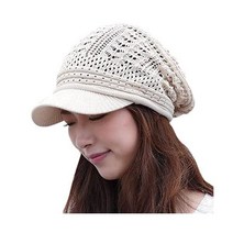 비니 지로우즈 JIRROUZ 워터 마크 뜨개질 코튼 니트 캐스켓 얇은 고리가 달린 모자 남성 여성 M 사이즈 L