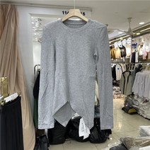 모던 mdeng197 볼륨 니트이너셔츠 여성불칙한 어깨패드티