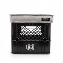 하이브로우 밀크 소파 스툴 그레이