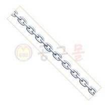체인블럭 핸드체인 5.5x23.6mm (M당금액) DAESAN-대산호이스트, 상세확인