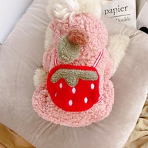 반려 오구오구 고양이 강아지의류 반려동물 애완용품 소프트 예쁜 아기강아지옷 소형견 우리막둥이, 핑크색, SS(XS) 가슴 30 길이 20은 1.0kg 정도 개