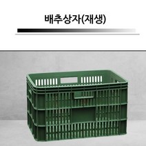 프라스틱상자 두부판 농산물 배추 무 초록색 배상자 6개, 상품선택, 배추상자(재생)6개