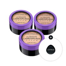 [핑거 퍼프 ]캐트리스 얼티밋 캐머플라지 크림 컨실러, 015호 페어