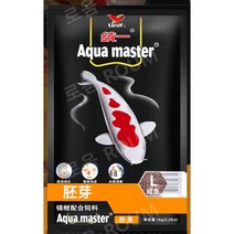 아쿠아마스터 관상어 사료 치어 성체 버터플라이코이 사쿠라 난주 오란다금붕어 먹이, 아쿠아마스터 브리딩 성체용 1kg