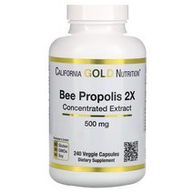 California Gold Nutrion 비 프로플리스2X 농축 추출물 캐럽 500mg 240 캡슐