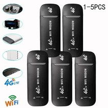 와이파이 증폭기 공유기 인터넷 무선 4G LTE USB 라우터 150Mbps 휴대용 모바일 광대역 모뎀 스틱 SIM 카드 네트워크 어댑터 1-5 개, [01] 1Pcs, [02] Black, 02 Black_01 1Pcs