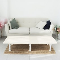 로아공방 비스포크 접이식 테이블 1600x800, 다크그린, 헤어핀40cm