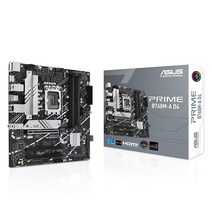 ASUS Prime B760M-A D4 인텔® B760 (LGA 1700)(13세대 및 12세대) mATX 마더보드 PCIe 4.0 2xM.2 슬롯 2.5Gb LAN 디스