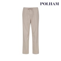 POLHAM(폴햄) [폴햄] 남성 코튼 스판 밴딩 세미 와이드 팬츠_PHB3PP1083