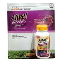 얼리이브 원스 데일리 포우먼 60정 / 멀티비타민 미네랄 종합, 1940mg