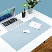 양면 장패드 롱마우스패드 매트 대형 컴퓨터 데스크 방 키보드 더바인 PC 마우스패드, 브라운(40cm x 80cm)