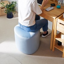 블루밍홈 드리미스툴 대형스툴 화장대의자 보조의자, 스툴46