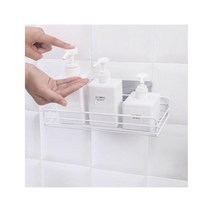 홈드림 접착식 욕실선반 / 일자형 화장실수납선반