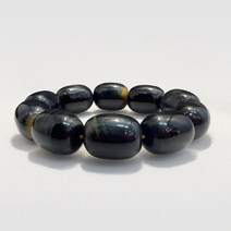 천연원석 금운 사업운 건강운 블루호안석 팔찌 16×20mm 둘레 20~22cm