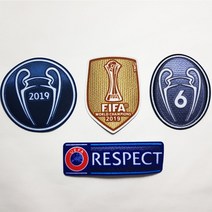 UEFA 유럽 챔피언스리그 2019 챔피언 리버풀 전용 패치/자컷, 세트, 1