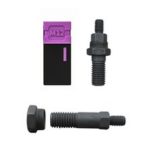 리벳 너트 건 팝너트 리베트 ["1/2/3pcs 리벳 너트 도구 수동 맨드릴 M3-M12 플랫 헤드 삽입 메트릭, 07 M12_02 2pcs