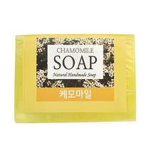 핸드메이드 케모마일 내추럴 아로마 비누, 케모마일내추럴_비누1개입