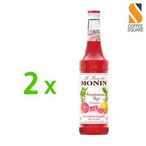 모닌 핑크자몽 시럽 1000ml 2개세트