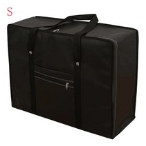 스노우보드엣지백 스노보드 가방 스키부츠 백 휴대용 두꺼운 여행 가방 대용량 의류 보관 접이식 방진 수, 02 Black S