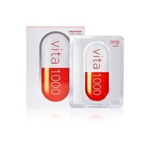 고려은단 비타1000 마스크팩 10매 미백 여드름진정, 1개, 1개