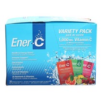 에너씨 비타민 C 에퍼베센트 파우더 드링크 믹스 1000mg, 1개, Variety Pack