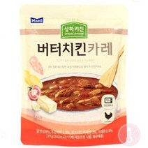 매일유업 상하키친 버터치킨카레, 170g, 7개