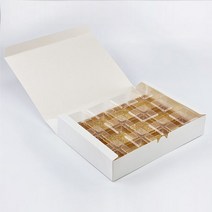 화이트 마카롱 화과자 다용도 상자 12구, 50개