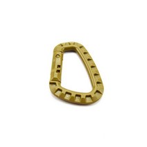 등산 장비 악세사리 로프 1PC 링크 Carabiner 등산 걸쇠 클립 후크 배낭 몰 시스템 D 버클 군사 야외 가방 캠핑 등산 액세서리, 02 Khaki