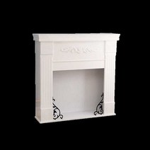 북유럽 벽로 복고풍 레트로 카페 프로방스 벽난로콘솔, 1.2m 블랙