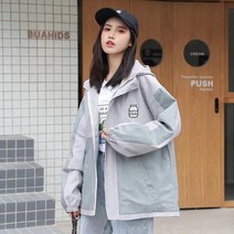 MOSAIRATION카고 코트 여성 봄 루즈핏 학생 코디 캐주얼 야구복 트렌드 야구점퍼