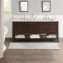 해외 Madison Park Signature Splendor 양면 100% 면 터프트 욕실 러그-3000 GSM 호텔 품질 럭셔리 플러시 하이 파일 매트 흡수성 빠른 건조 샤, Grey
