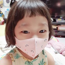 효성 에어로실버 빨아쓰는 비말차단 메쉬 캐릭터 마스크 (성인용 아동용 유아용), 민트