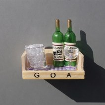 더웨스트 술병 미니어쳐 냉장고 자석 마그넷 마그네틱, 2번