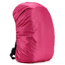 프로텍터 플러스 전술 방수 20-70L 배낭 레인 커버 휴대용 초경량 트렁크 프로텍터 방진 어깨 야외, 분홍색, 20리터