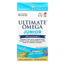 노르딕내추럴스 얼티메이트 오메가 주니어 340mg 90정 딸기맛