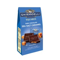 라이딩 간식 대용량간식 일본과자 과자 선물 세트 기라델리 다크 & 카라멜 씨쏠트 백 151g X 1개, 기라델리 다크카라멜 씨쏠트 스