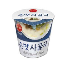 [태경농산] 즉석컵국 사골국 6.6g x 10개