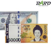 바로골프 골프 내기지갑 지폐 반지갑 동반자 용돈 어버이날 기념일 돈봉투 백달러 오만원, FREE, 오만원 지갑
